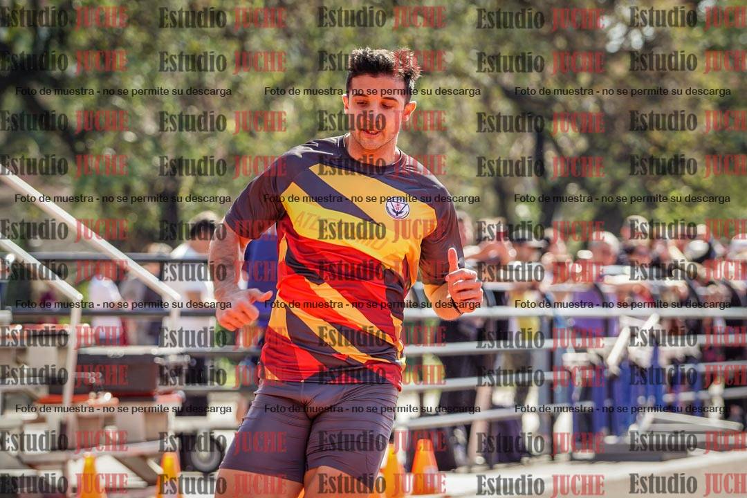 Fotos de los 100 m llanos de varones
