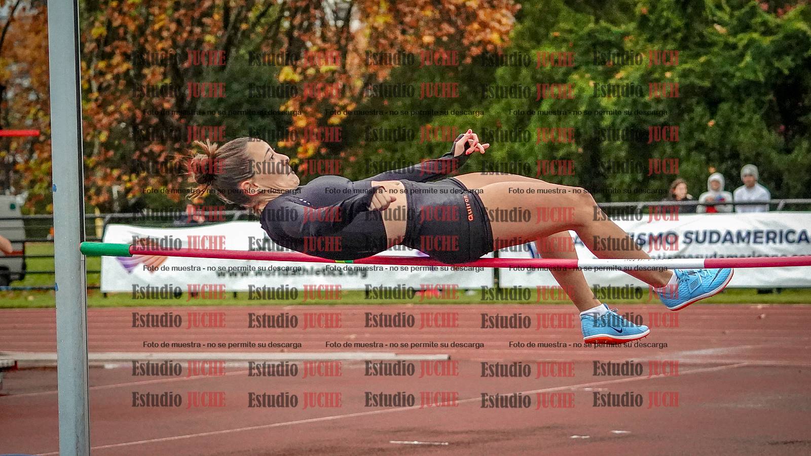 Fotos del salto en alto de mujeres - heptatlón 2