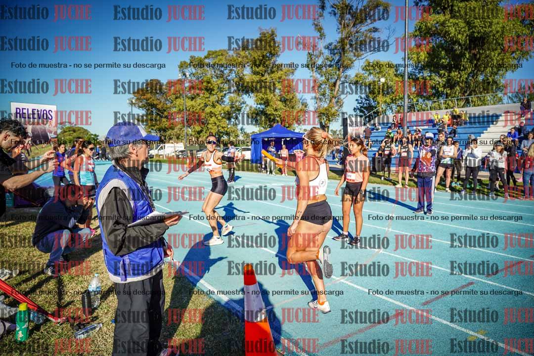 Fotos durante los relevos