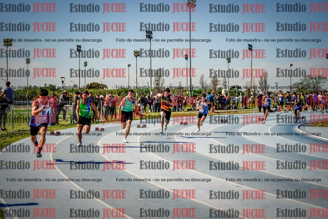 Fotos de los 200 m de varones