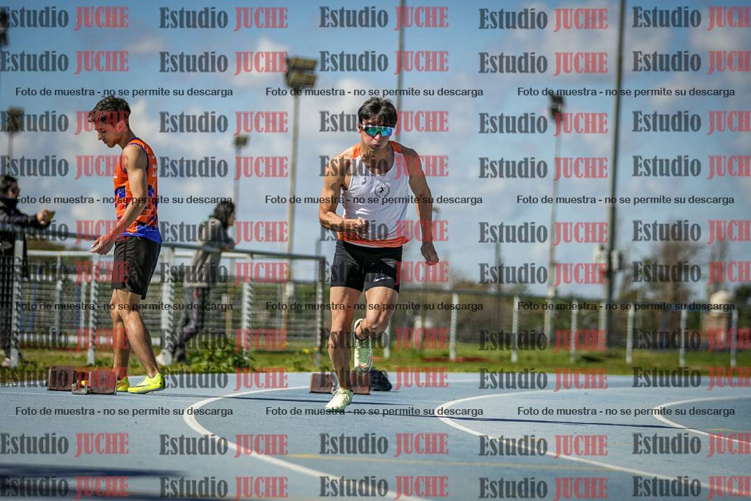 Fotos de los 200 m llanos de varones