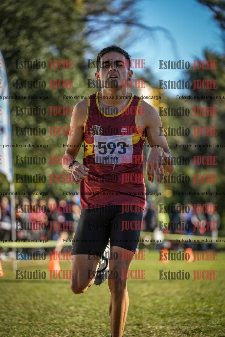 Fotos de la llegada del cross de 4000 m - varones