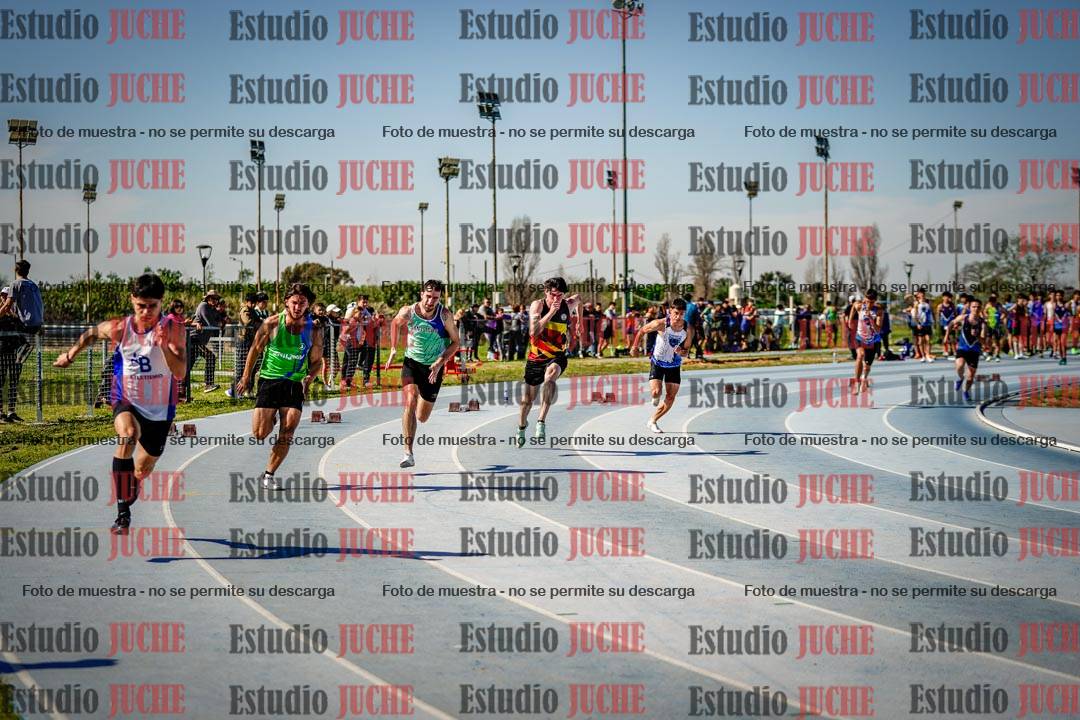Fotos de los 200 m de varones
