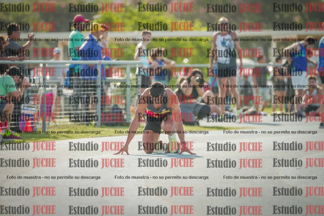 Fotos de los 400 m llanos de varones