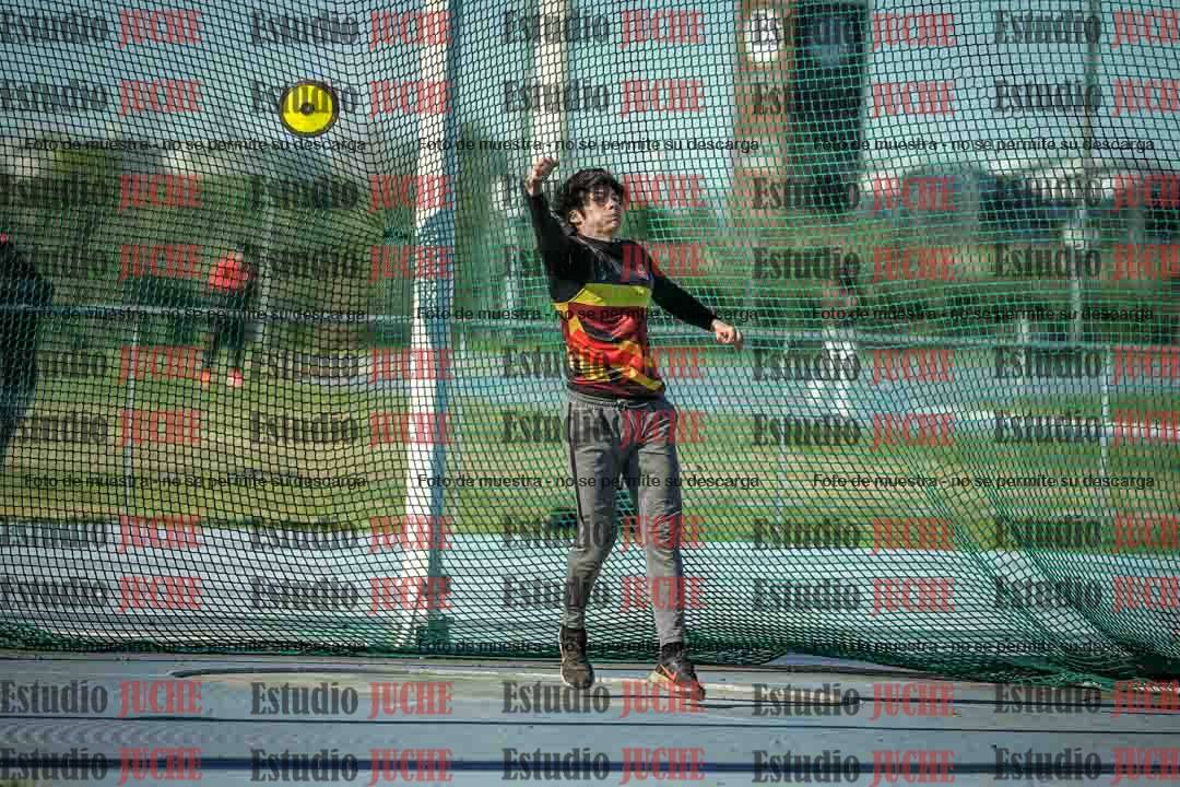 Fotos del lanzamiento de disco de varones
