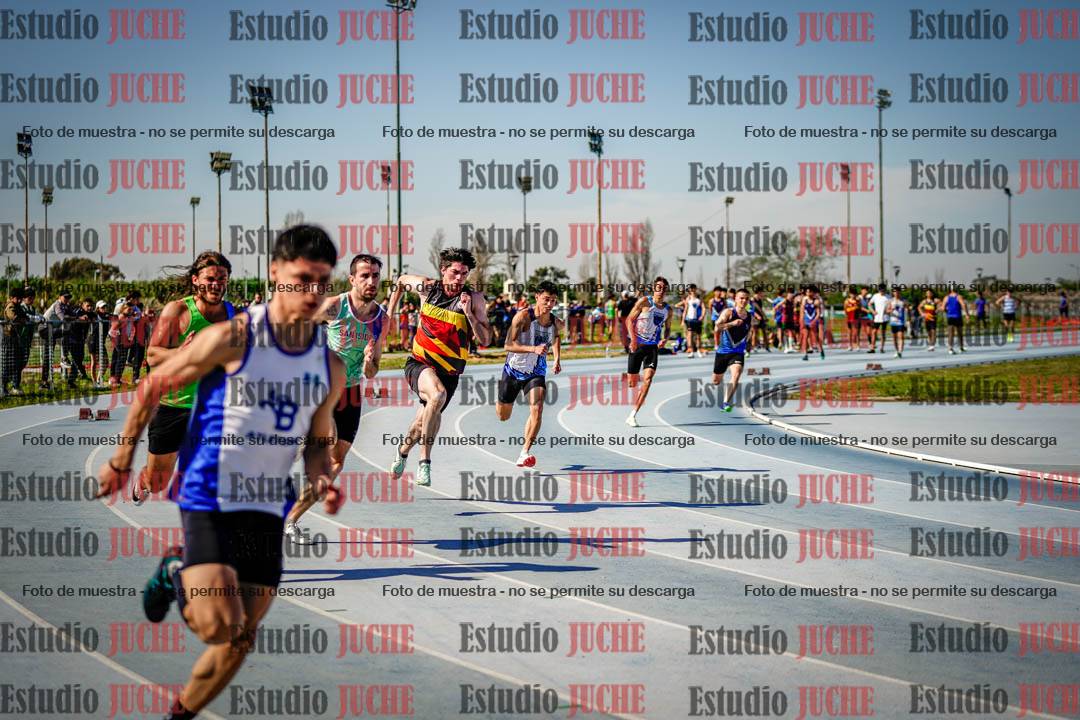 Fotos de los 200 m de varones