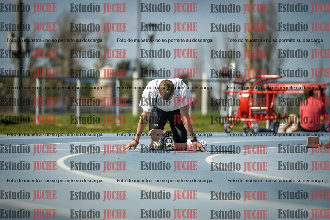 Fotos de los 200 m llanos de varones