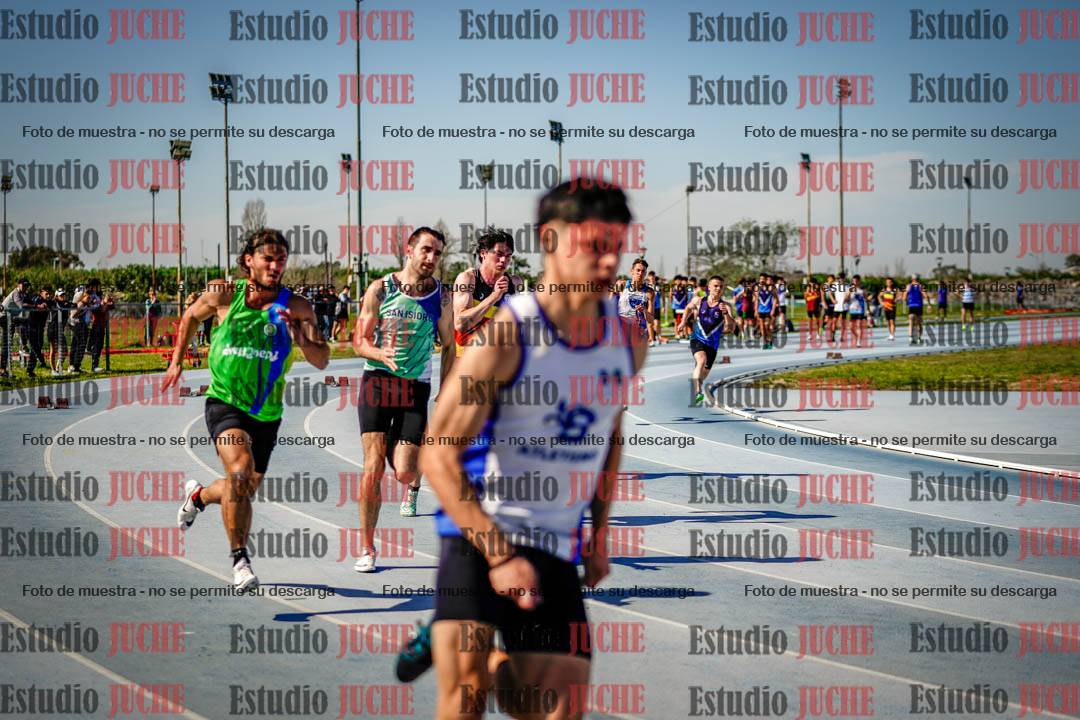 Fotos de los 200 m de varones