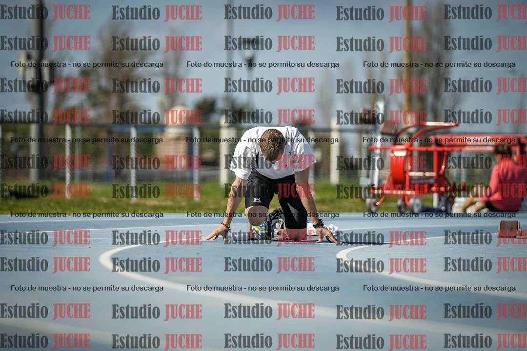 Fotos de los 200 m llanos de varones