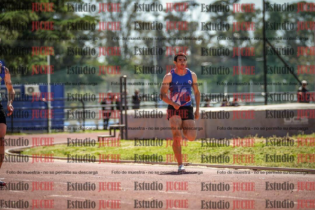Fotos de los 200 m llanos de varones