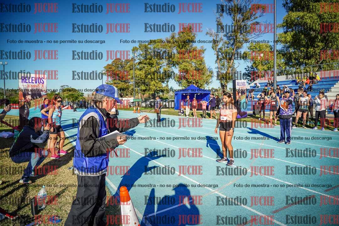 Fotos durante los relevos