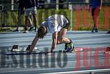 Fotos de los 100 m llanos de varones - U17