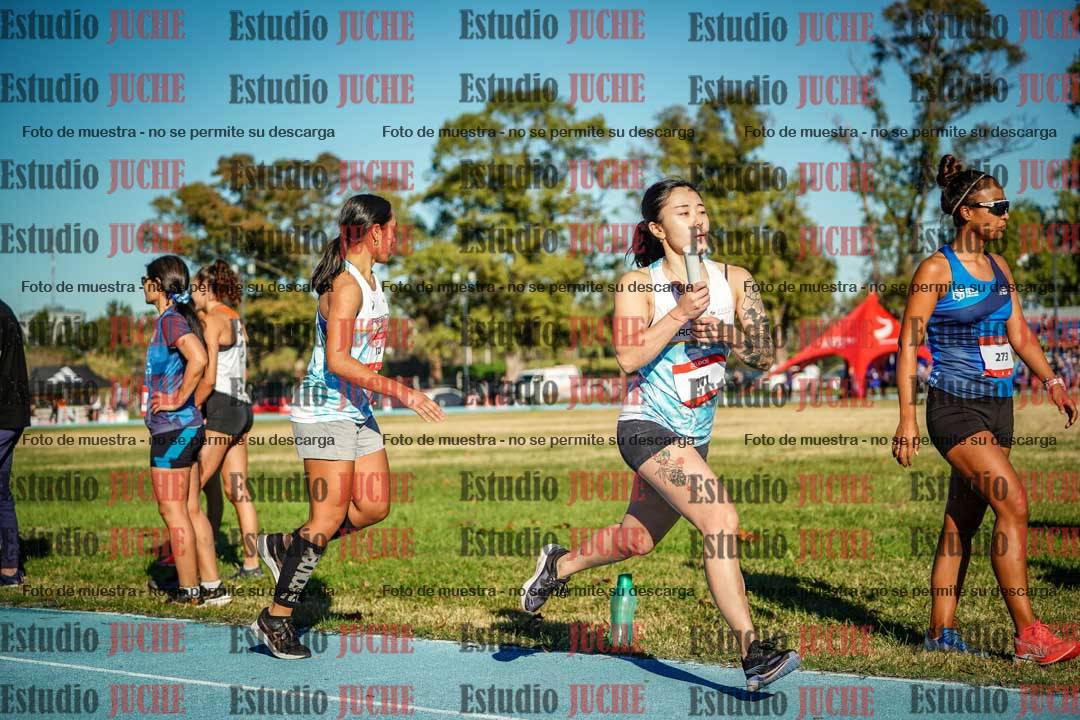 Fotos durante los relevos