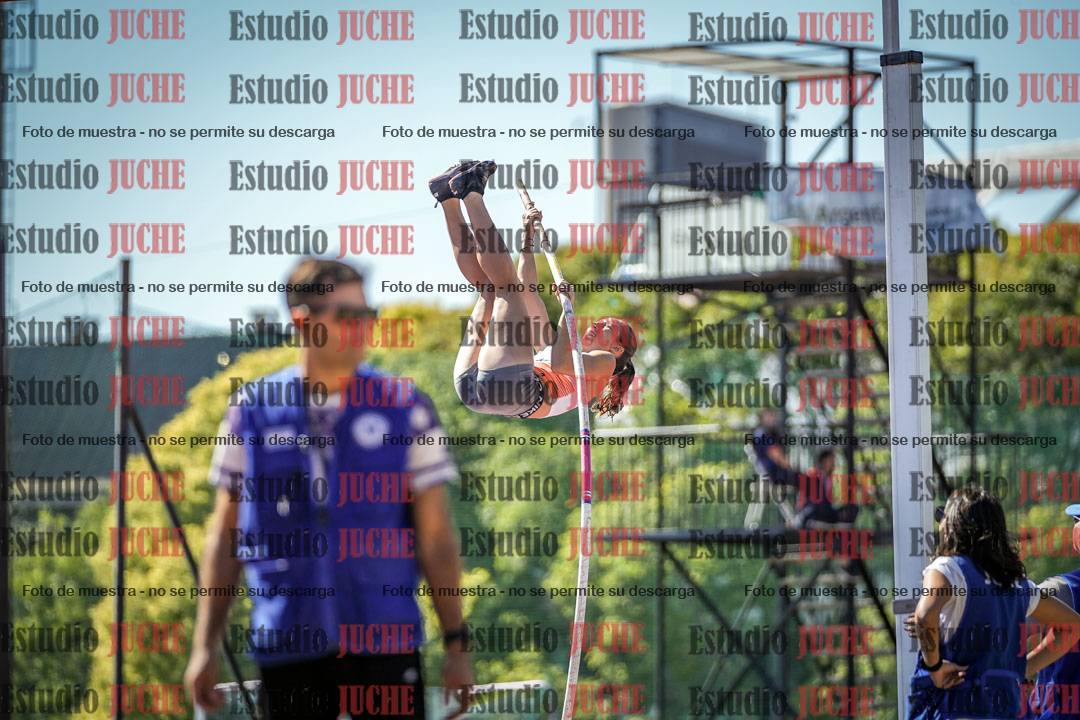 Fotos del salto con garrocha de mujeres y varones