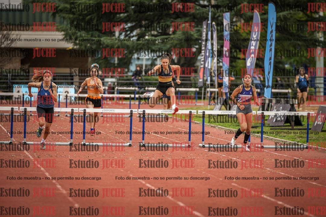 Fotos de los 400 m con vallas de mujeres