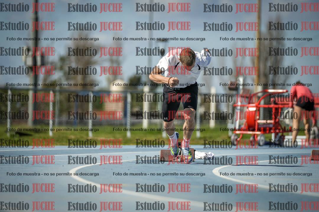 Fotos de los 200 m llanos de varones