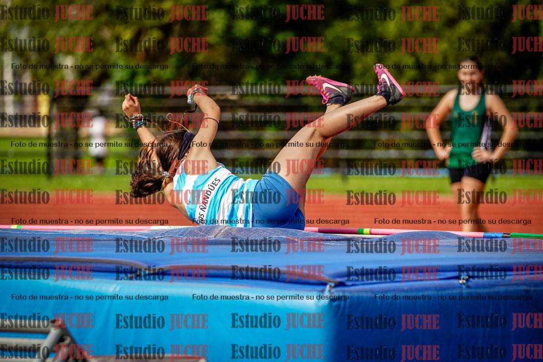 Fotos del salto en alto de mujeres - hexatlón 2