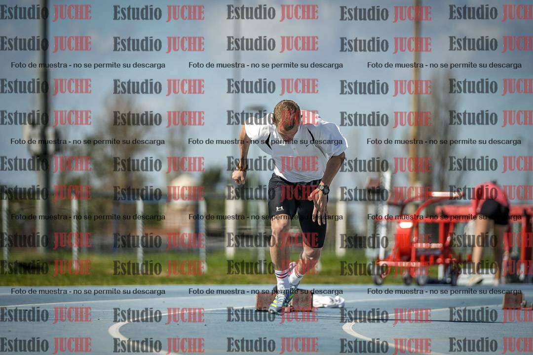 Fotos de los 200 m llanos de varones