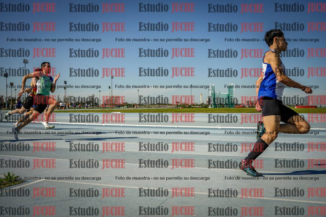 Fotos de los 200 m de varones