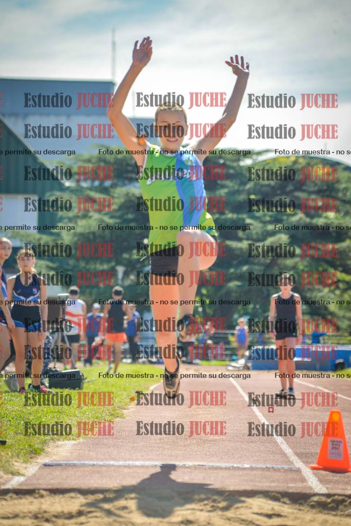 Fotos del salto en largo de mujeres - U16