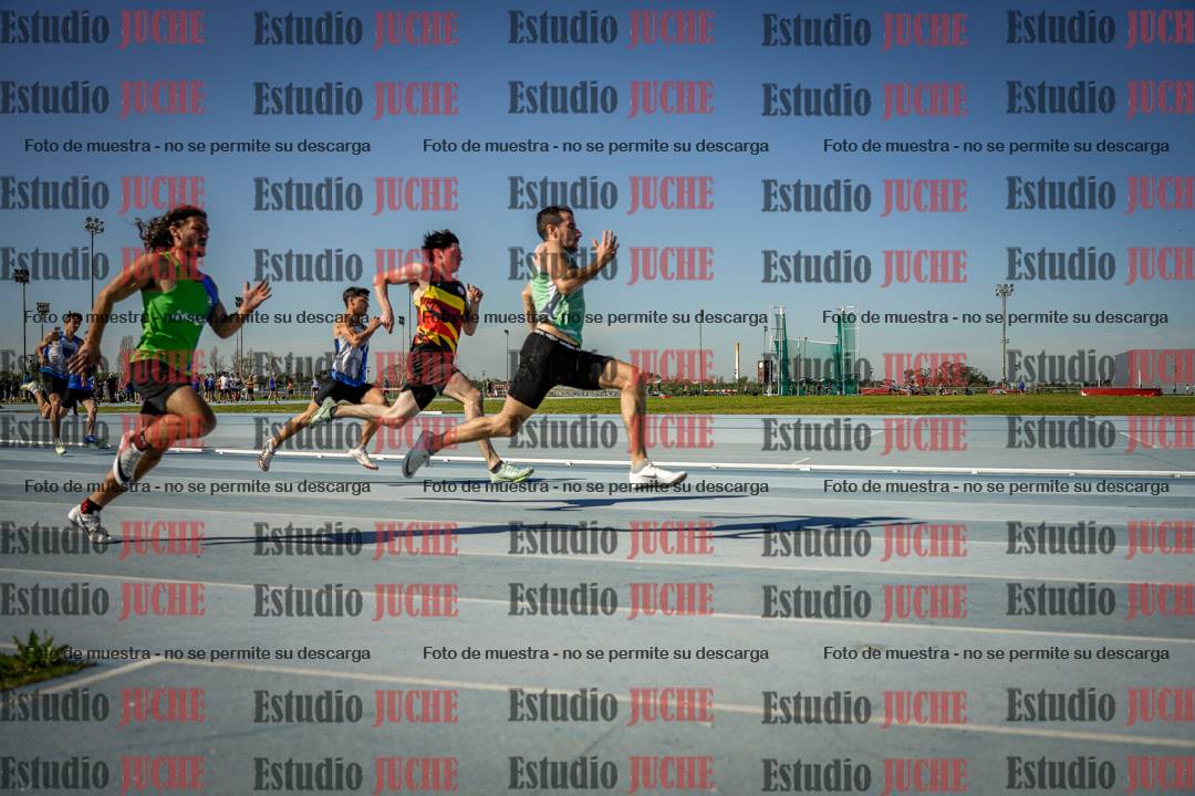 Fotos de los 200 m de varones
