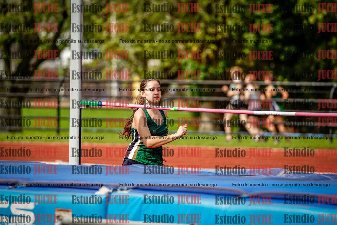 Fotos del salto en alto de mujeres - hexatlón 2