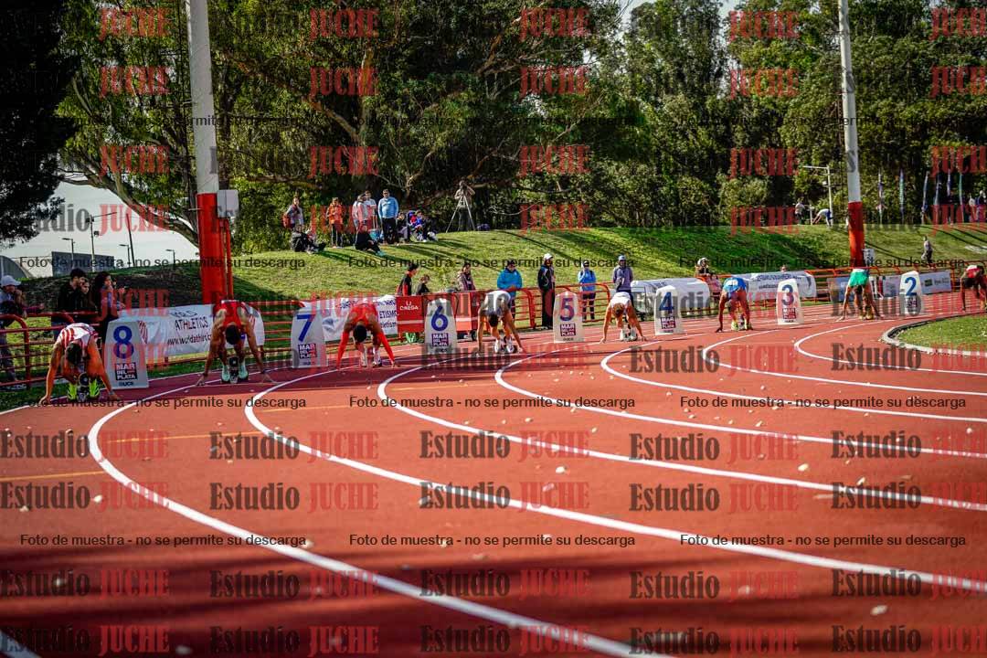 Fotos de los 200 m llanos de varones