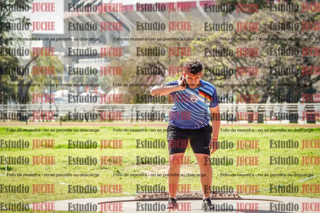 Fotos del lanzamiento de bala de varones