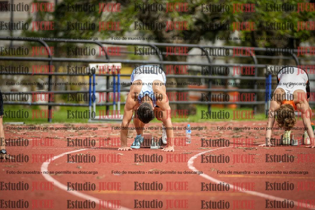 Fotos de los 200 m llanos de varones