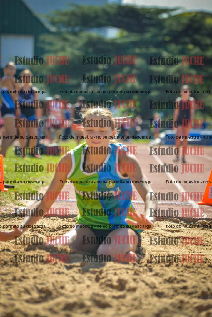 Fotos del salto en largo de mujeres - U16