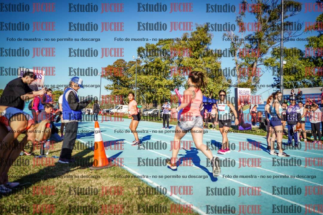 Fotos durante los relevos