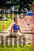 Fotos del salto en largo de mujeres