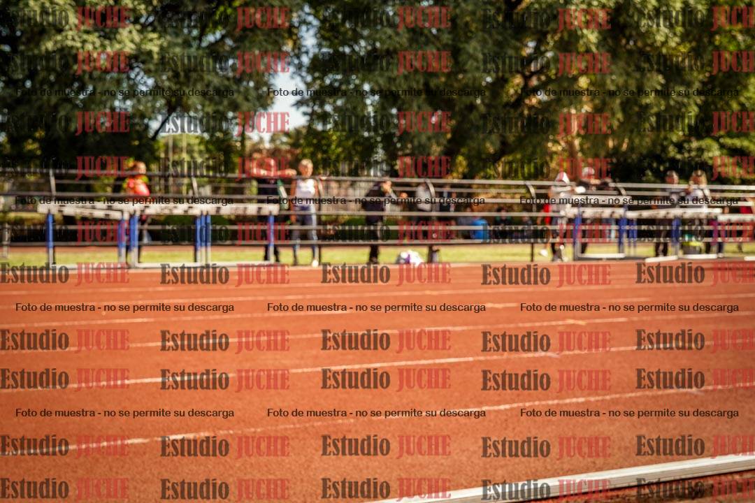 Fotos de los 100 m llanos de varones