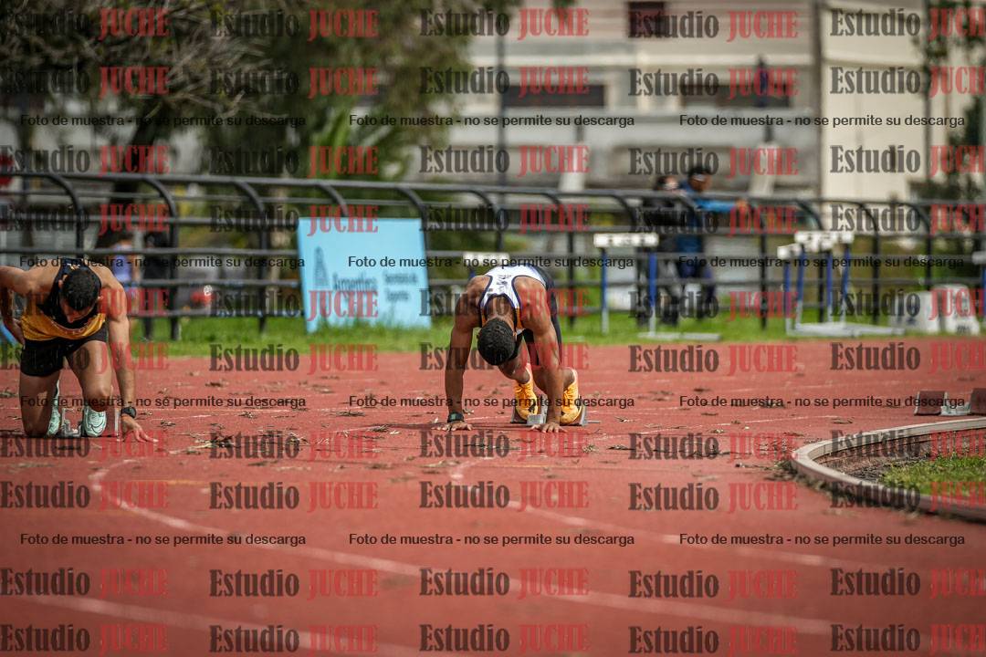 Fotos de los 200 m llanos de varones