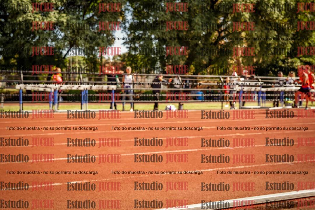 Fotos de los 100 m llanos de varones