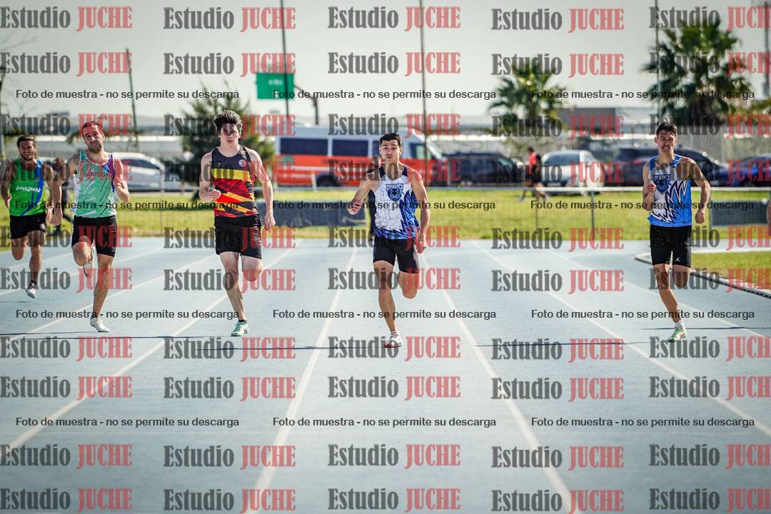 Fotos de los 200 m de varones