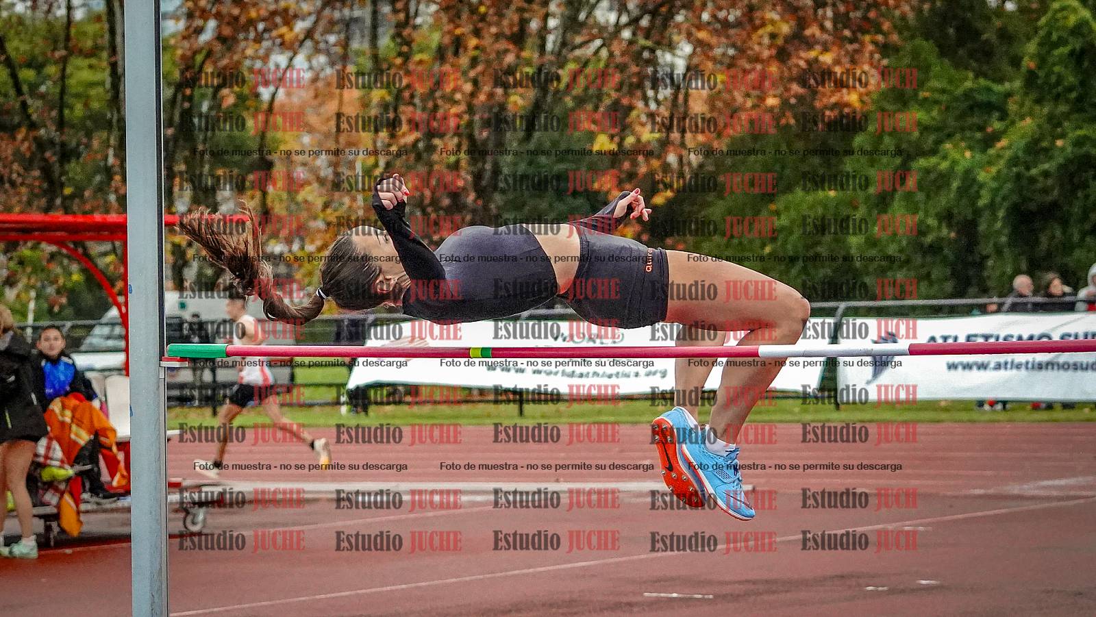 Fotos del salto en alto de mujeres - heptatlón 2