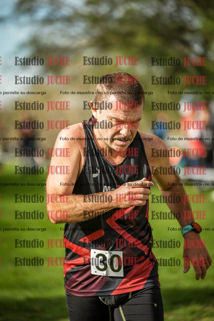 Fotos de la llegada del cross de 4000 m - varones