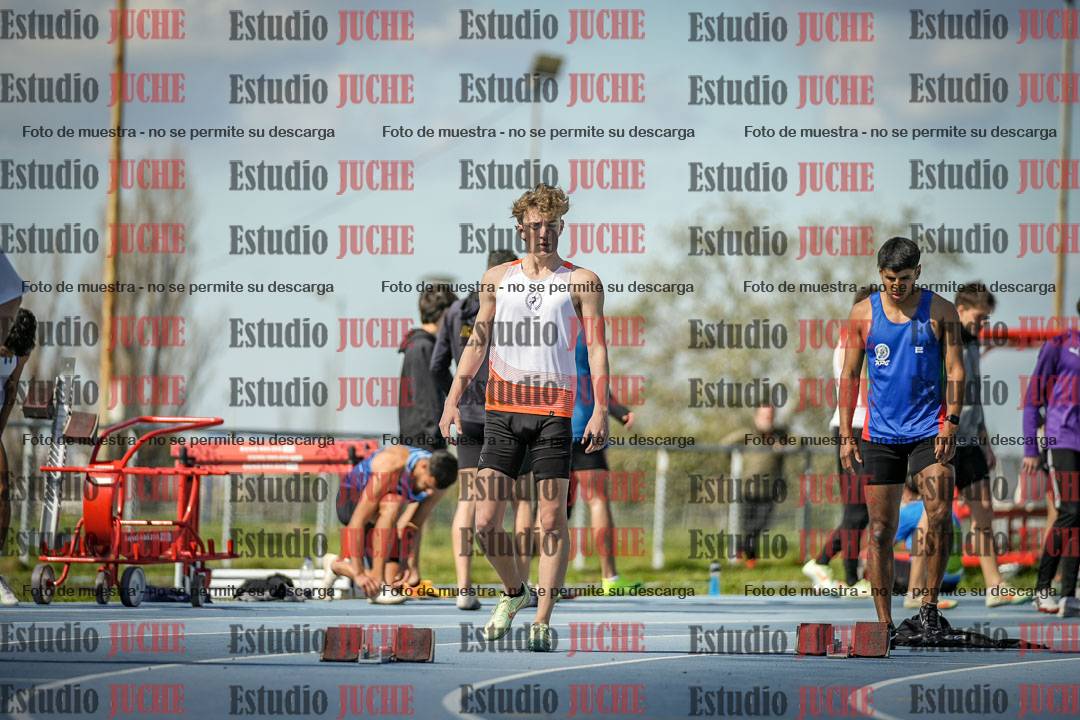 Fotos de los 200 m llanos de varones