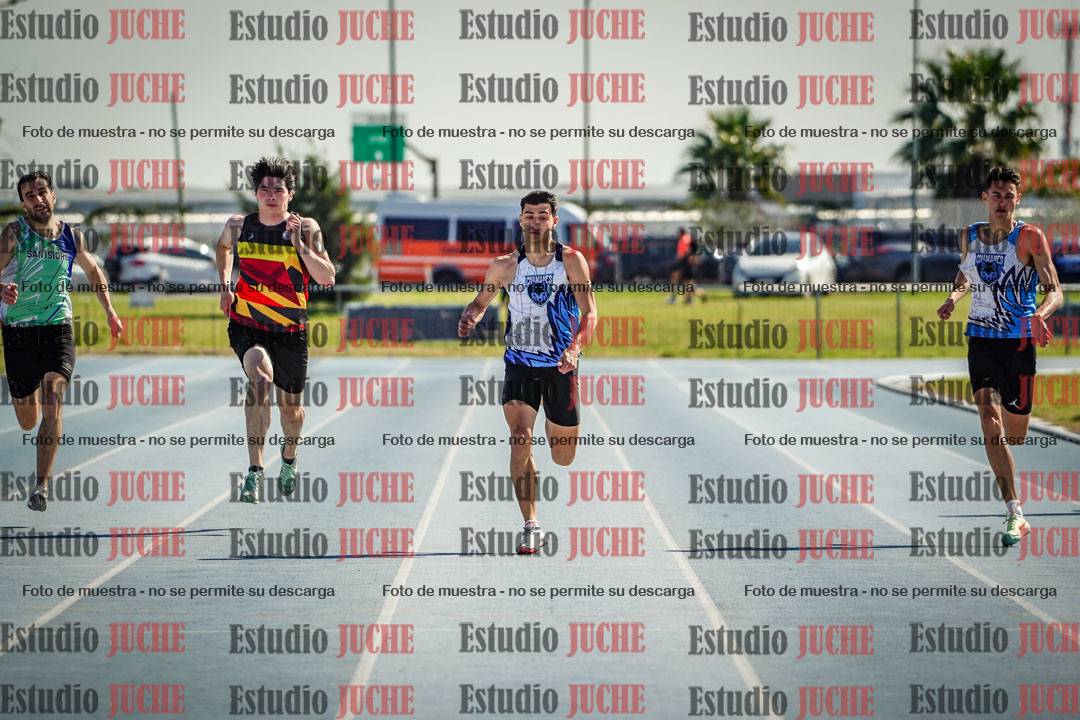Fotos de los 200 m de varones