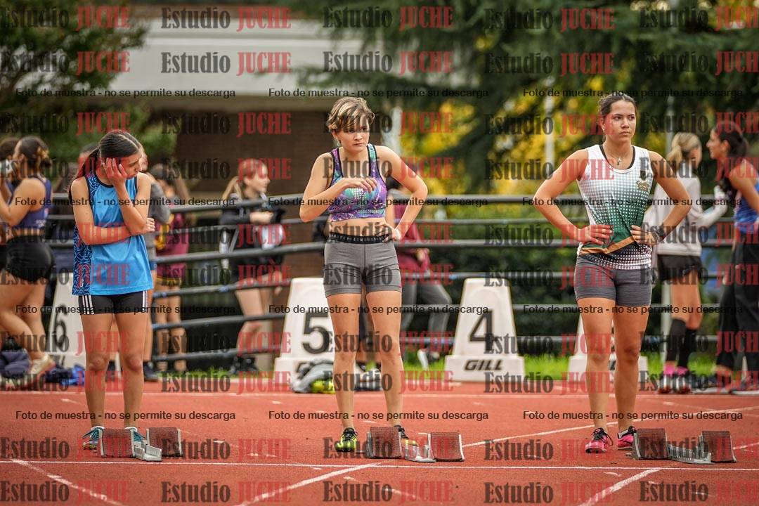 Fotos de los 100 m llanos de mujeres
