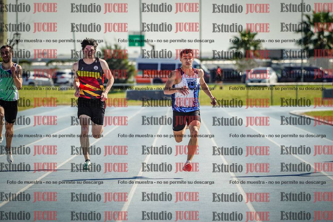 Fotos de los 200 m de varones