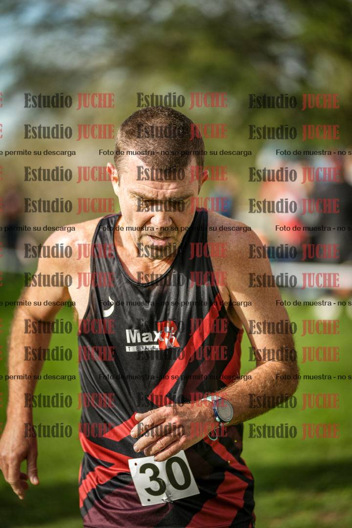 Fotos de la llegada del cross de 4000 m - varones