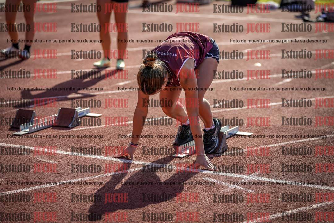 Fotos de los 100 m llanos de mujeres
