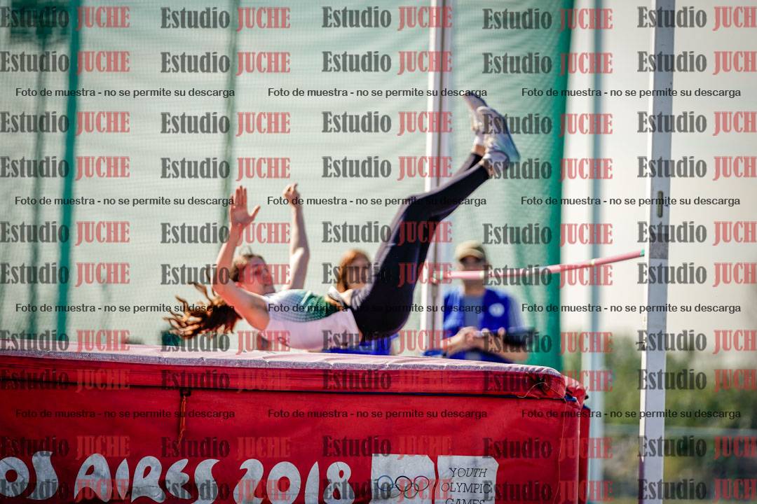 Fotos del salto en alto de mujeres - heptatlón 2