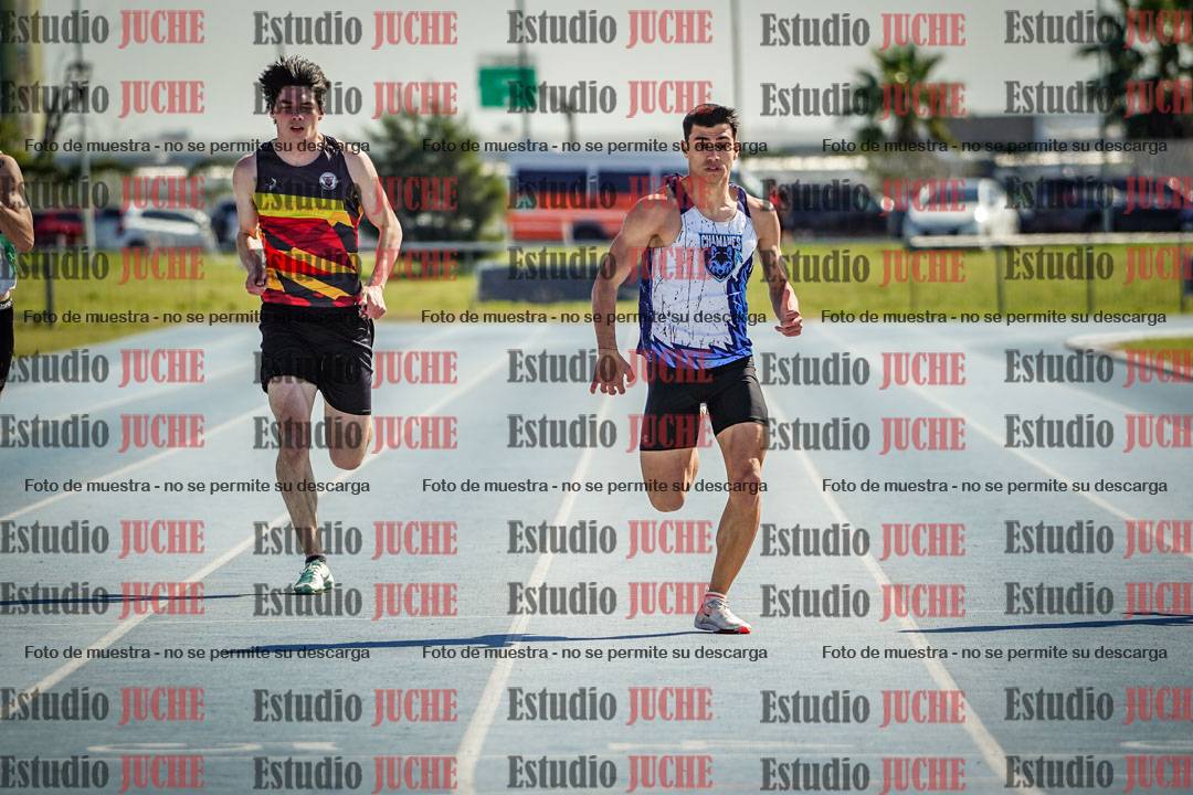 Fotos de los 200 m de varones