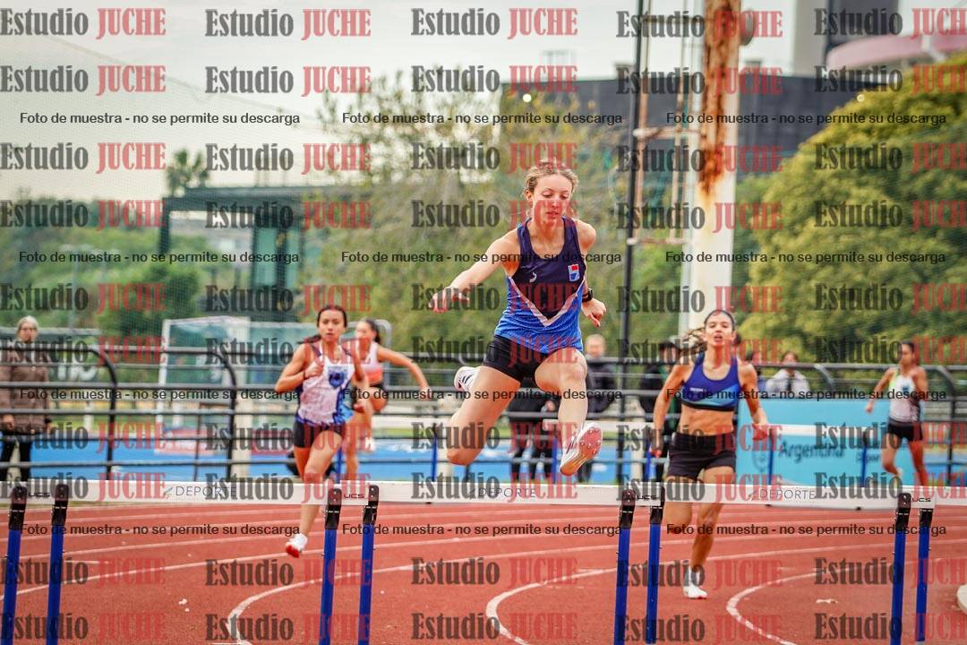 Fotos de los 400 m con vallas de mujeres