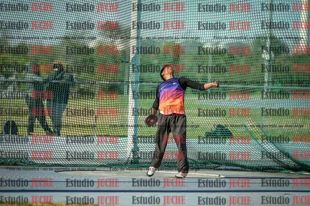 Fotos del lanzamiento de disco de varones