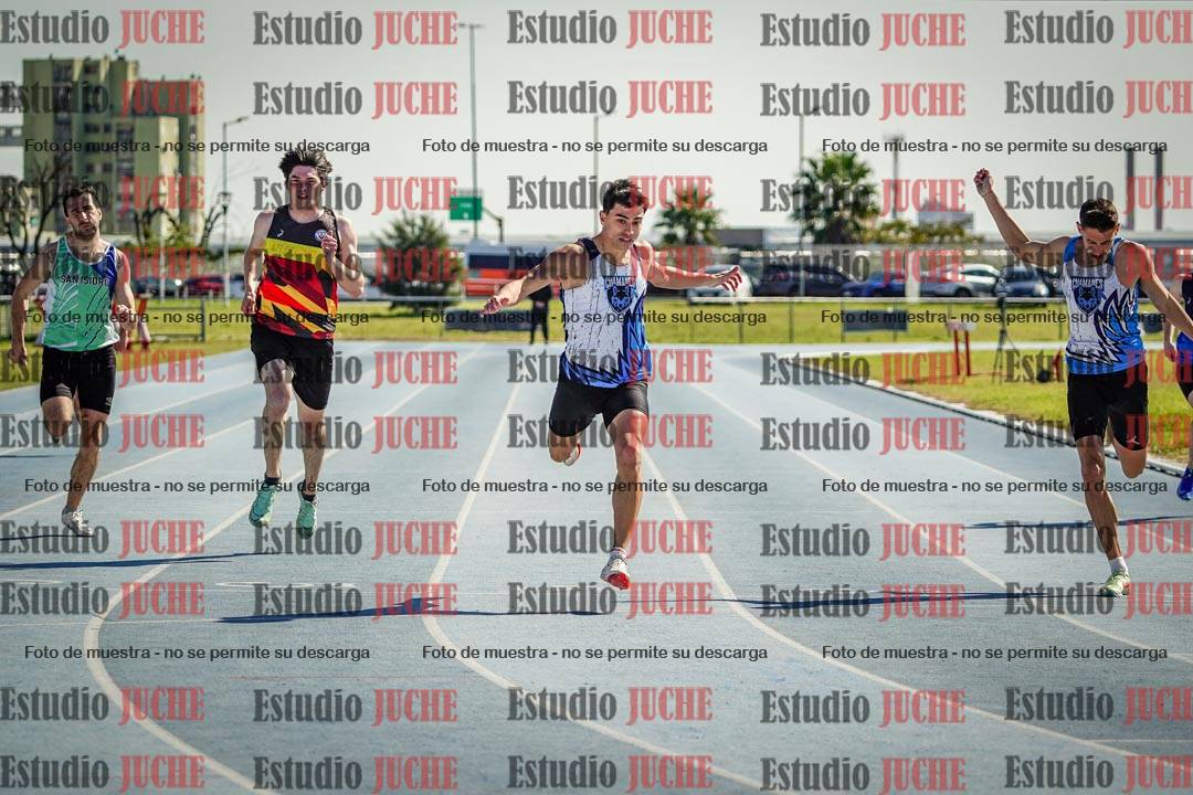 Fotos de los 200 m de varones
