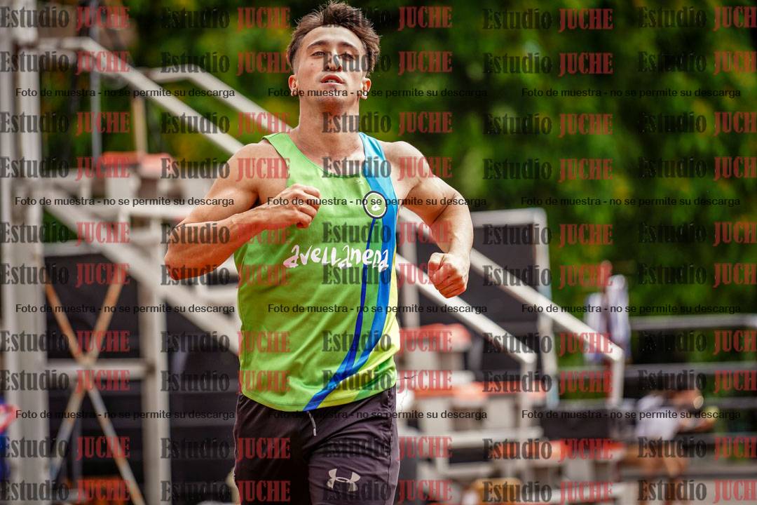 Fotos de los 200 m llanos de varones